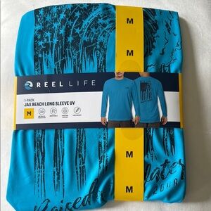 Reel Life Blue Long Sleeve UV Shirt